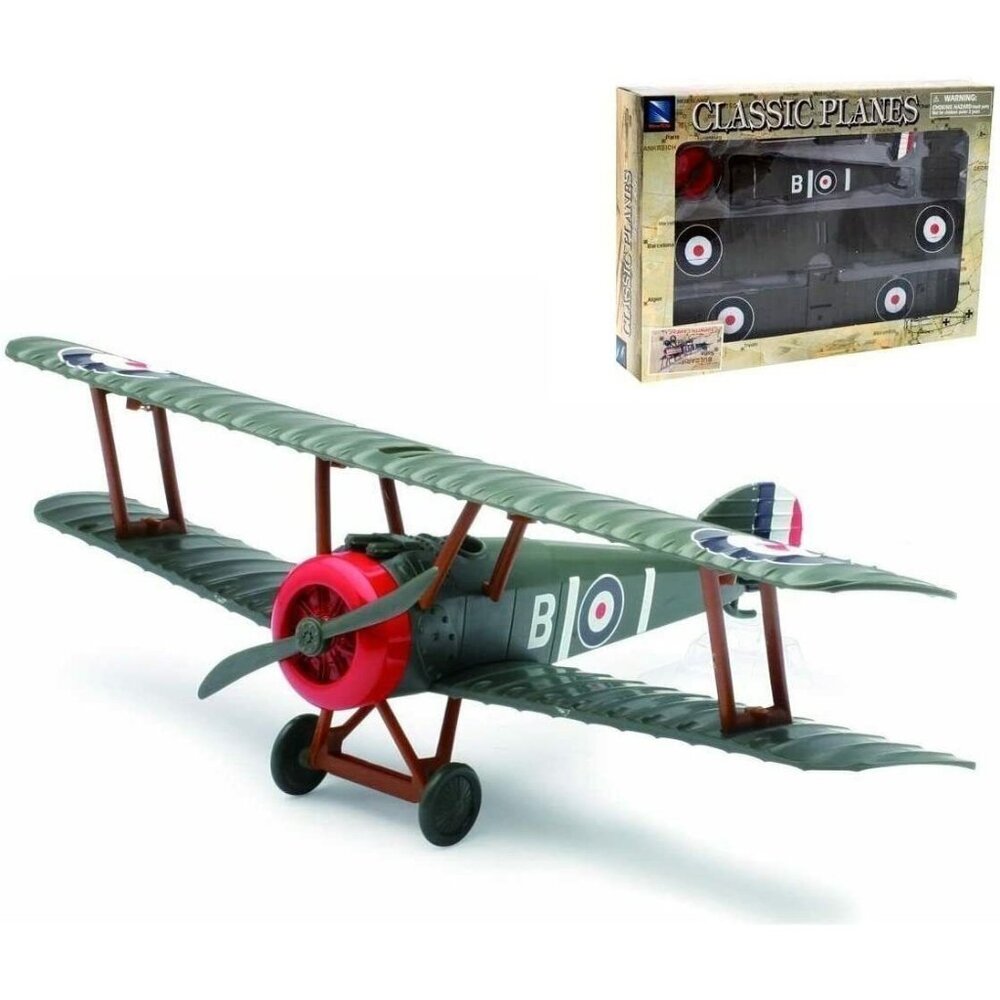 New Ray Green Sopwith Camel Decals F-1 Airplane Model Kit Scale Brand New Box